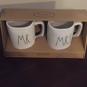 ☕️ REA DUNN mr and mrs coffee mug